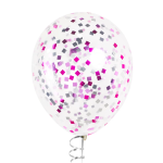 Конфетти фольга Квадрат, Розовый микс, Металлик, 1 см, 50 г., 6015412