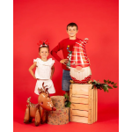 Шар (26''/66 см) Фигура 3D, Новогодний олененок, 1 шт. в уп., G72210-P