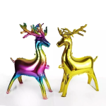 Шар (32''/81 см) Фигура 3D, Олень, Радужный, Градиент, 1 шт. в уп., 21967