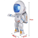 Шар (30''/76 см) Фигура 3D, Космонавт, 1 шт. в уп., 19930