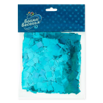 Конфетти фольга Квадрат, Голубой, Металлик, 1 см, 50 г., 6015323