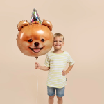 Шар (28''/71 см) Фигура, Собачка в колпачке, 1 шт. в уп., 26959