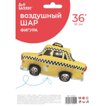 Шар (36''/91 см) Фигура, Такси, 1 шт. в уп., 26825