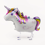 Шар 3D (35''/89 см) Ходячая Фигура, Волшебный единорог, 1 шт. в уп., R845P