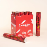 Пневмохлопушка (12/30 см), Это Любовь ..., Перья, Красный, 1 шт., 823190