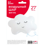 Шар (27''/69 см) Фигура, Облако, Белый, 1 шт. в уп., 16540P