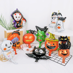 Шар с клапаном (13''/33 см) Мини-фигура, Голова Франкенштейна, 1 шт., 190874