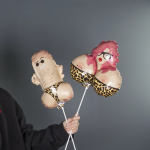 Шар (14''/36 см) Мини-фигура, Мадам Си-Си Леопард, 1 шт., G72050