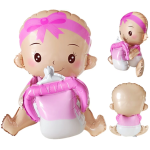 Шар (20''/51 см) Фигура 3D, Малышка Девочка, 1 шт. в уп., 24887