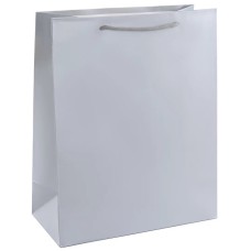 Пакет подарочный, 210гр, Классика, Серебро, 42*31*12 см, 1 шт., 504748