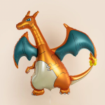 Шар (53''/135 см) Фигура, Дракон, Сатин, 1 шт., 27551