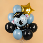 Шар (33''/84 см) Фигура, Коала Выпускник, 1 шт., 24577