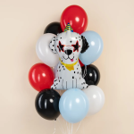 Шар (33''/84 см) Фигура, Далматинец в колпачке, 1 шт., 27202