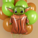 Шар (32''/81 см) Фигура, Малыш Инопланетянин, 1 шт. в уп., 24462