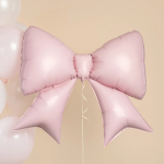 Шар (39''/99 см) Фигура, Бант, Зефирный, 1 шт. в уп., 944057