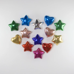 Шар (9''/23 см) Мини-сердце, Яркое золото, 1 шт., 09012G5