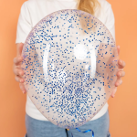 Конфетти фольга Цилиндр, Королевский синий, Металлик, 0,2 см, 20 г., 6233300