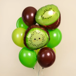 Шар (21''/53 см) Фигура, Киви, 1 шт., 27409