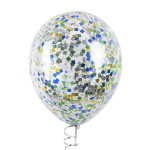 Конфетти фольга Квадрат, Светлый микс, Металлик, 1 см, 50 г., 6015321/1