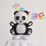Шар 3D (18''/46 см) Фигура на подставке, Панда, 1 шт. в уп., 23463
