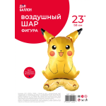 Шар 3D (23''/58 см) Фигура на подставке, Персонаж Аниме, 1 шт. в уп., 24412