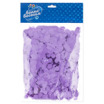 Конфетти тишью Круг, Светло-сиреневый, 1 см, 50 г., 6015316