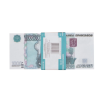 Деньги для выкупа, 1000 Рублей, 14,9*6,7 см, 80 шт., AD0000114