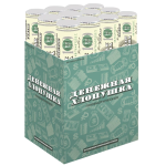 Пневмохлопушка (16/40 см), Деньги, Доллары, 1 шт., 923010