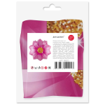 Шар (21''/53 см) Цветок, Георгина, Розовый, 1 шт. в уп. (цв.этик.), 19831S