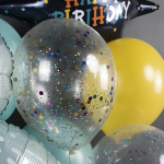 Конфетти фольга Круг, Супер микс, Металлик, 1 см, 50 г., 6015303