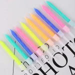 Свечи Спирали, Голубой, 0,5*5 + 2 см, 10 шт. с держат., 802925