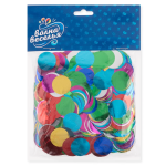 Конфетти фольга Круг, Ассорти, Металлик, 2 см, 50 г., 6014733