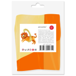 Шар с клапаном (15''/38 см) Мини-фигура, Цирк, Смелый лев, 5 шт. в уп. (цв.этик.), 26770S5