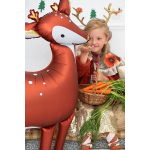 Шар (37''/94 см) Фигура, Лесной Олень, Золотое копытце, 1 шт., 23178