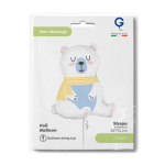 Шар (29''/74 см) Фигура, Полярный медведь, 1 шт. в уп., G72108-P