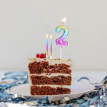 Свечи Яркое сияние, Градиент, 0,7*8 см, 6 шт. с держат., 802945