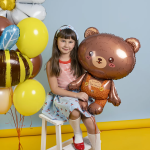 Шар (36''/91 см) Фигура, Любимый мишка, 1 шт. в уп., 24167