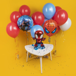 Шар 3D (22''/56 см) Фигура на подставке, Человек Паук, 1 шт. в уп., 24502