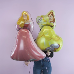 Шар (42''/107 см) Фигура, Аврора, Спящая красавица, 1 шт., 555028