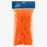 Шарики пенопласт, Оранжевый, 6-8 мм, 10 гр., 521350