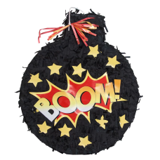 Пиньята Бомба, Черный, 38*32*10 см, 1 шт. в упак. , 6012325-BX