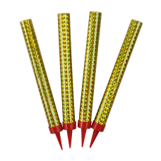 Свеча Фонтан для торта, 40 сек, 14 см, 4 шт., JFTS14-40