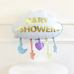 Шар (26''/66 см) Фигура, Облако для Малыша (звезды), 1 шт., 23701