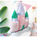 Шар 3D (34''/86 см) Фигура на подставке, Замок принцессы, 1 шт. в уп., 23543