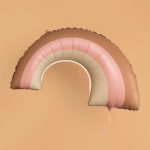 Шар (32''/81 см) Фигура, Радуга, Розовый, Сатин, 1 шт. в уп., 26323P