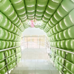 Шар (16''/41 см) Мини-Блок, Серебро, 1 шт., 225903