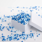 Шарики пенопласт, Цветной микс, Голубой/Синий, 6-8 мм, 20 гр., 6231120