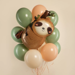 Шар (28''/71 см) Фигура, Ленивец на ветке, 1 шт. в уп., 25465-P