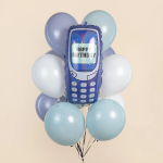 Шар (23''/58 см) Фигура, Мобильный телефон, Голография, 1 шт. в уп., G72252GH-P