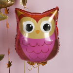 Шар (21''/53 см) Фигура, Лесная Сова, 1 шт., 190648